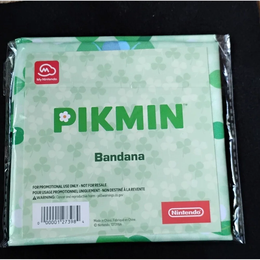 Pikmin Leafy Bandana Nintendo Promotional Reward, Brand New [FL]